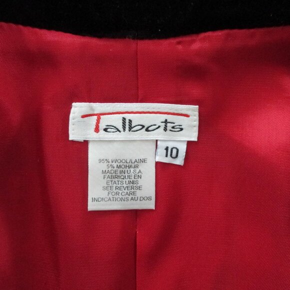Talbots Wool Plaid Jacket Made in the USA - Picture 7 of 8